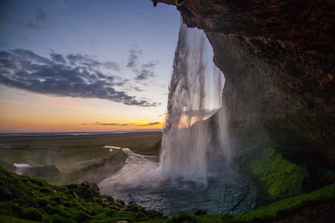Iceland-waterfall