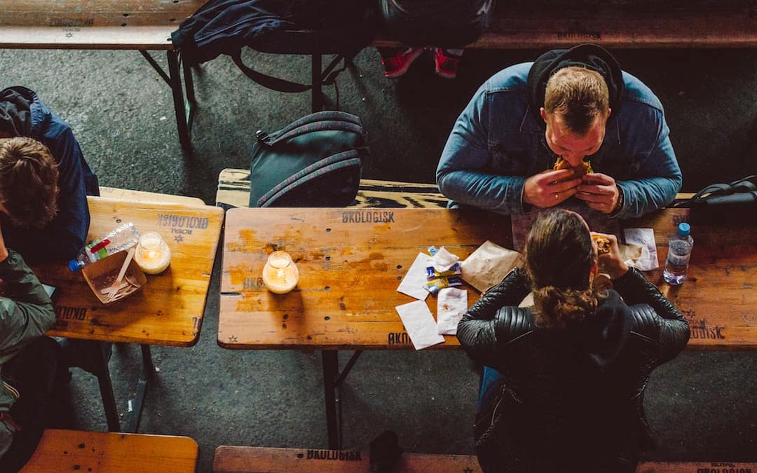 Street food in Denmark 