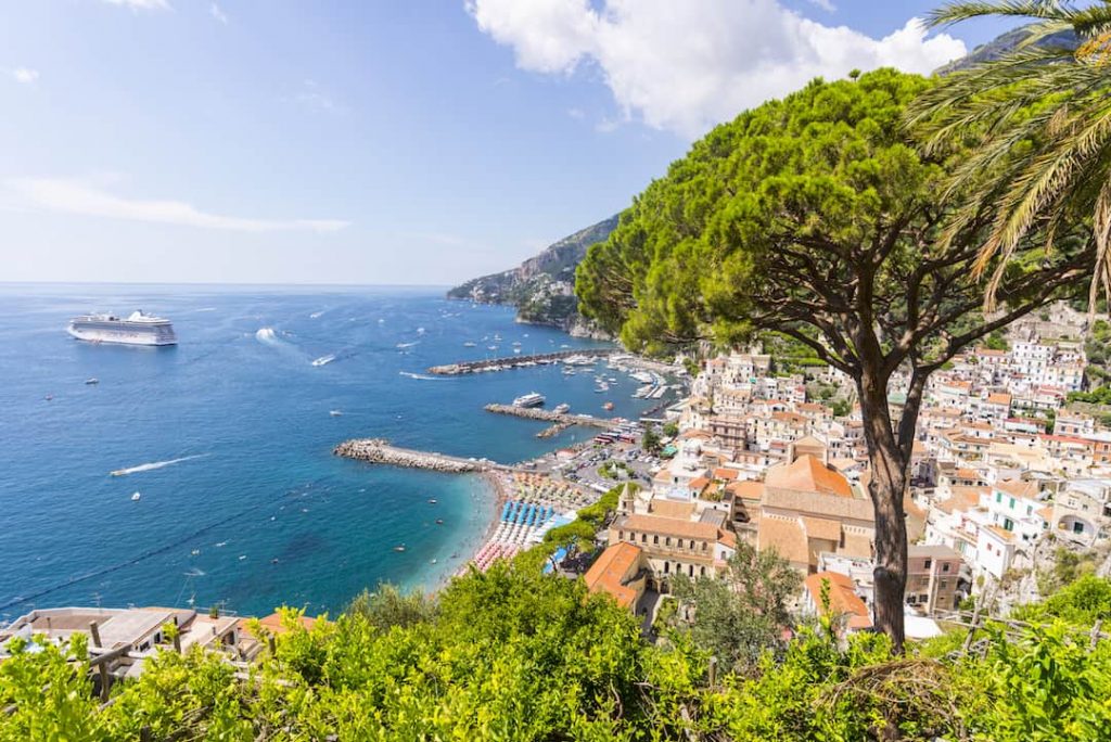 amalfi coast in italy