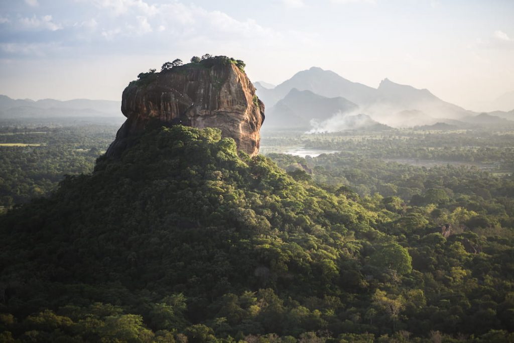 Sigiriya or Sinhagiri is an ancient rock fortress located in the northern Matale District near the town of Dambulla in the Central Province