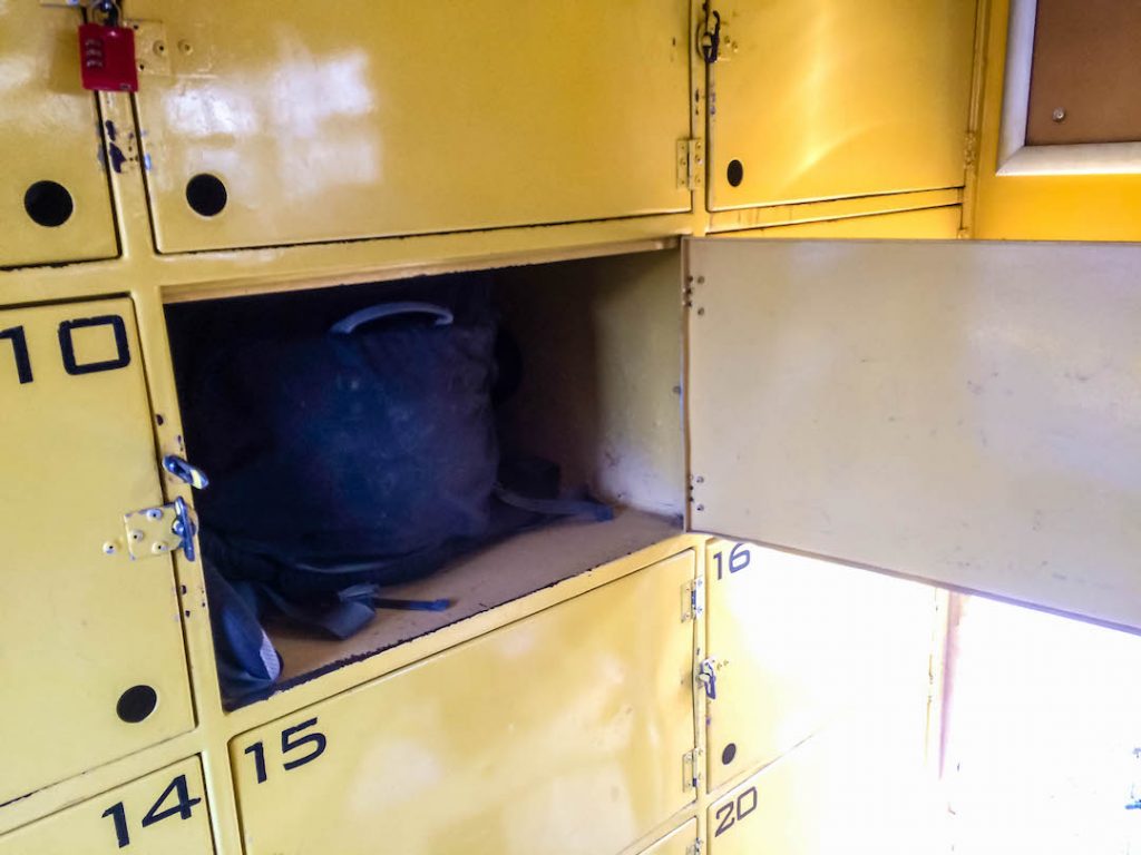 Very small luggage compartment on a safari truck | © Gemma Music