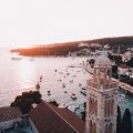 Hvar, Croatia at dusk
