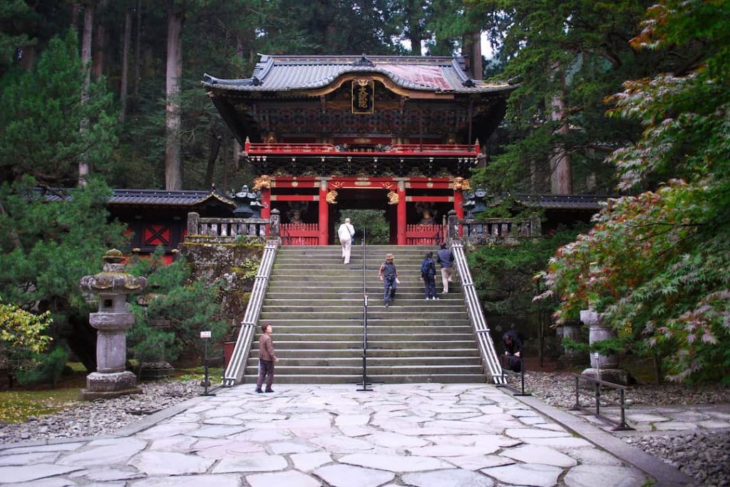 Taiyuin temple in Nikko, Japan