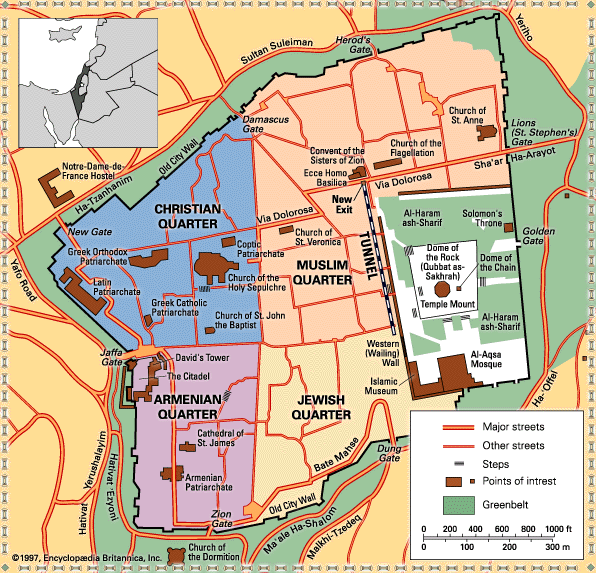 Exploring the Four Quarters of Jerusalem - Days to Come