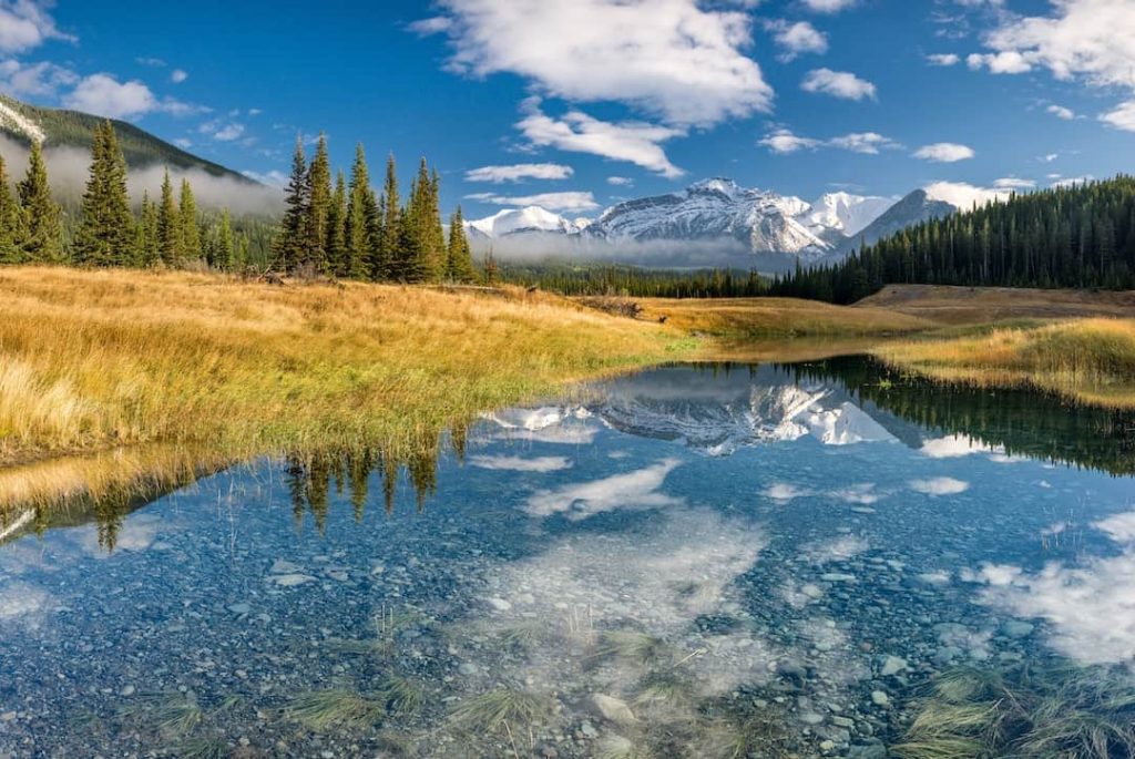 National park in the Canadian Rockies